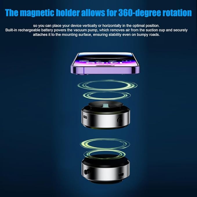 Intelligent Magnetic Holder MagnaHold 360°