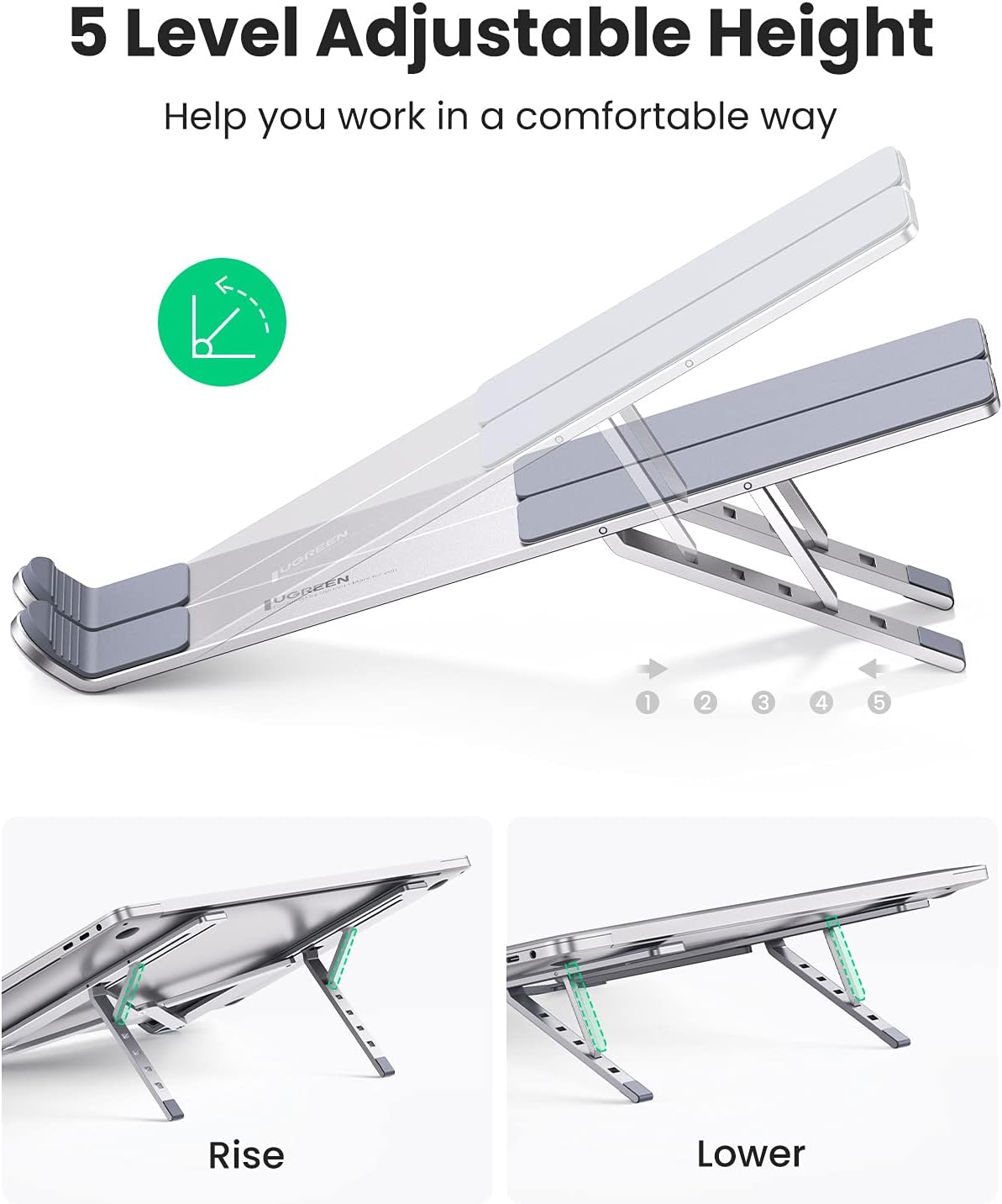 Compact Pro Aluminum Workstation Stand – Adjustable & Portable